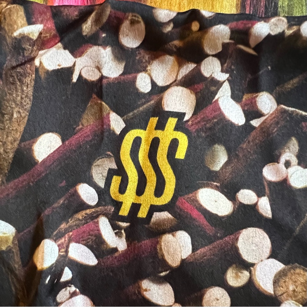 Nick Cave artist-designed double-sided silk scarf - Picture 3 of 4
